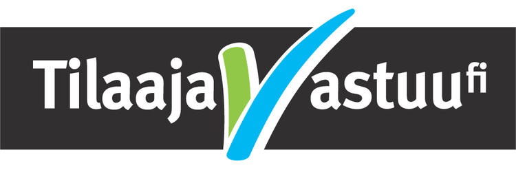 Tilaaja vastuu sertifikaatti logo.